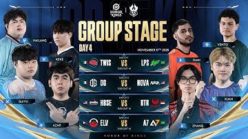 [EN] KIC2025 | Group Stage Day 4