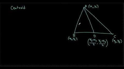 CG/011 Centroid of a Triangle