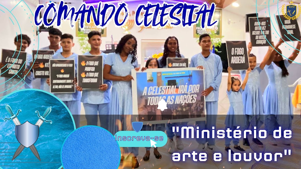 Coreografia o fogo arderá| Grupo Comando Celestial 
