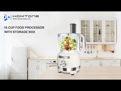 Mastering the Homtone Food Processor Ultimate Guide to Accessories and Usage CY-361A