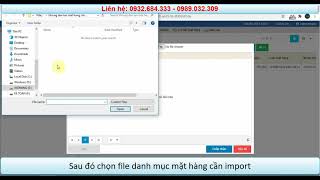 Hướng dẫn (Cloud): Nhập danh mục mặt hàng từ excel vào phần mềm Thuần Việt Cloud screenshot 1