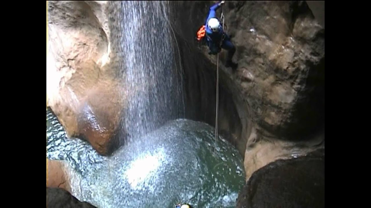 Canyoning  Gorgas Negras (Aragòn, Sierra de Guara) 2001