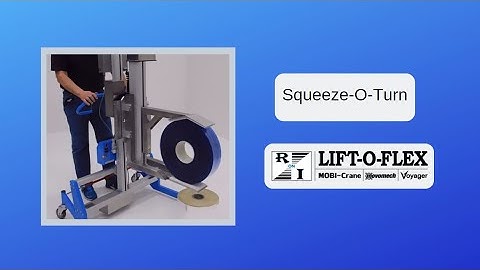 Squeeze-O-Turn; Roll handling; Lifting device; Ergonomic lifting