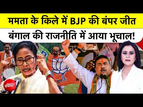Sucherita Kukreti | Mic On Hai | ममता के किले में BJP की बंपर जीत | Bengal By Election | Top News