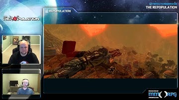 MMORPG.com Rob @Grakulen talking with Josh Halls about @therepopulation