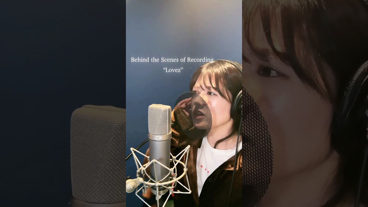 AIMI Behind the Scenes of Recording"Lovez"