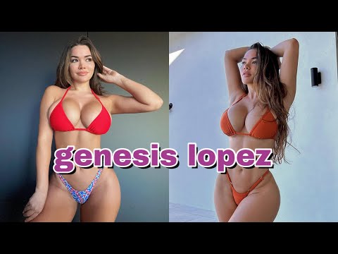 Genesis Lopez amazing photos and videos | American🇺🇸 fitness model | Instagram celebrity