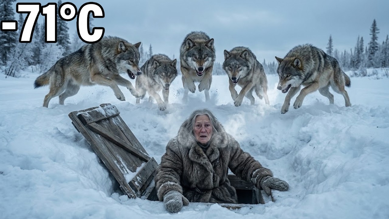 The Secret Bunker: How an 80-Year-Old Widow Outsmarted 1,000 Wolves | Yakutia Survival