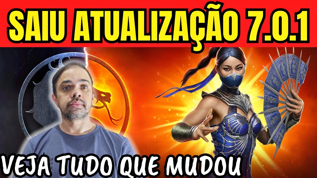 MK Mobile Olha Chegou a Atualização 7.0.1 ! Veja todas as mudanças ! Tem Presente ? TUDO QUE CHEGOU