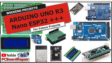 Weekend Projects-Arduino UNO R3 MEGA 2560 NANO ESP32S Boards