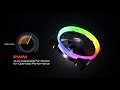 COUGAR Vortex RGB HPB 120 Cooling Kit Official Video