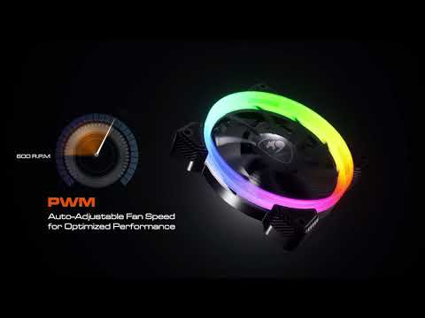 COUGAR Vortex RGB HPB 120 Cooling Kit Official Video