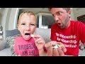 FATHER & SON EAT BUGS!? / Chocolate Covered