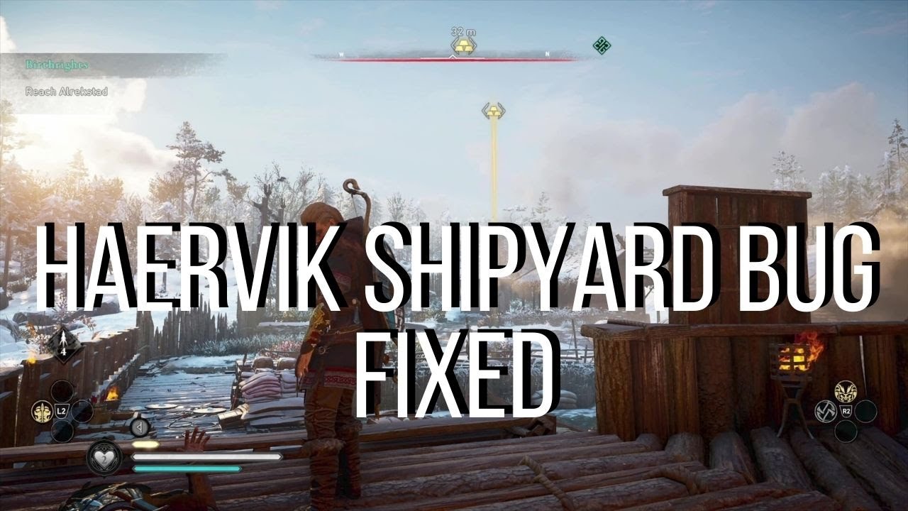 Assassin's Creed Valhalla Unobtainable Haervik Shipyard Ingot Bug Fix