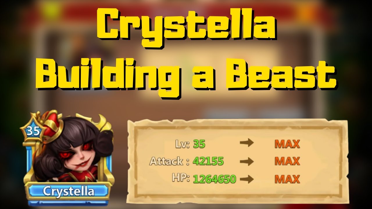 Crystella | Building A BEAST | Castle Clash
