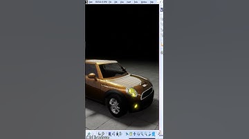 car design in catia v5 by imagine and shape tool (how to insert images) (mini Cooper) #catiav5