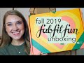 FabFitFun Unboxing Fall 2019 | This or That