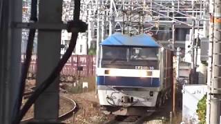 EF210形牽引貨物列車 西明石駅通過 パート49