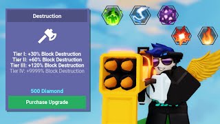 Enchanted Carrot Cannon + 9999% Destruction VS 100 Players (Roblox Bedwars)