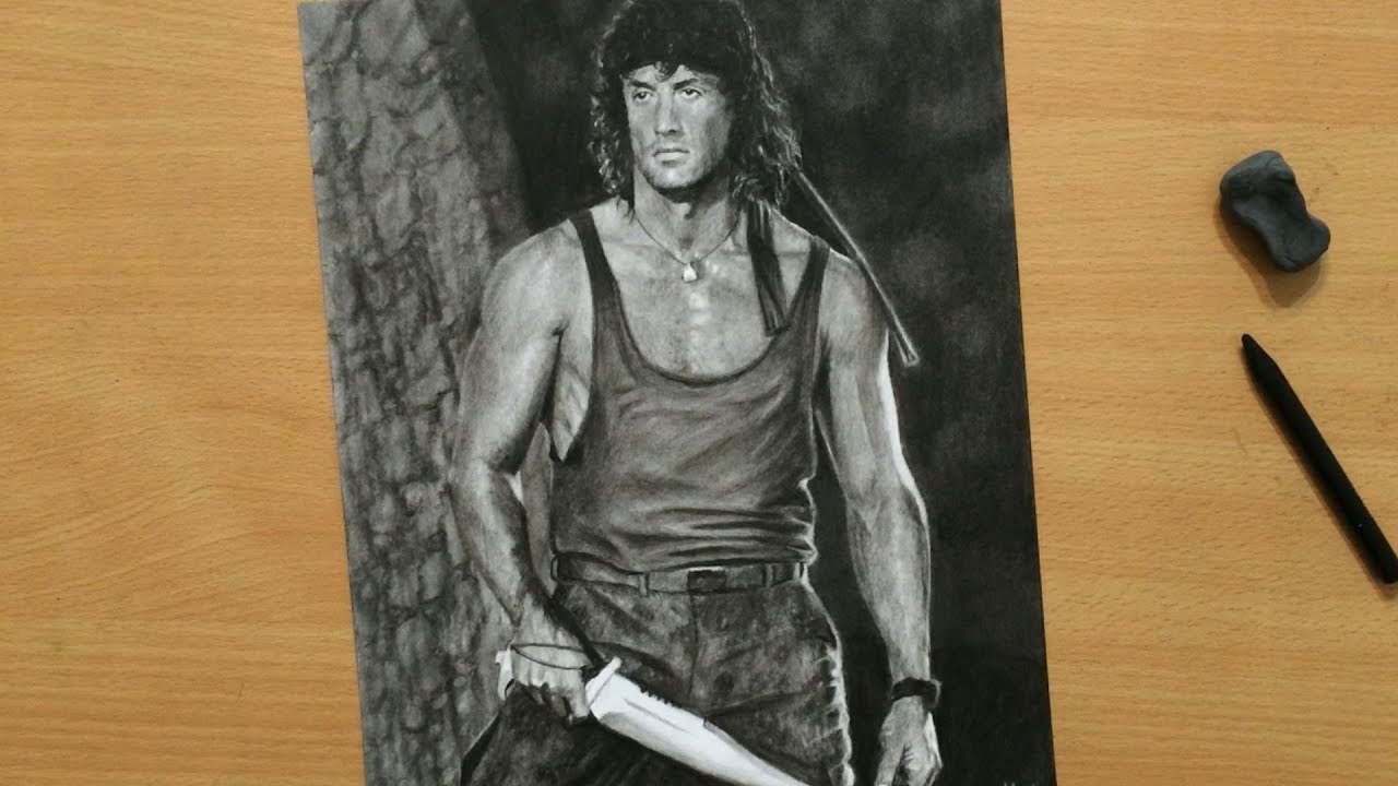 how to draw rambo step by step - the-hooke-pattern-review