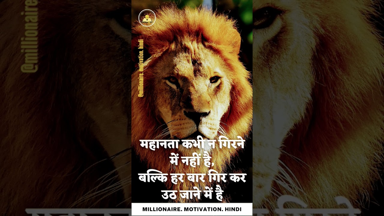 Lion Attitude Whatsapp Status 2022Motivation Lion Attitude ShayariWhatsapp Statusshorts 
