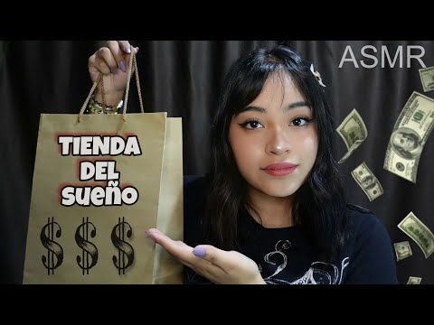 ASMR roleplay te vendo sonidos relajantes 💤😴🛍️