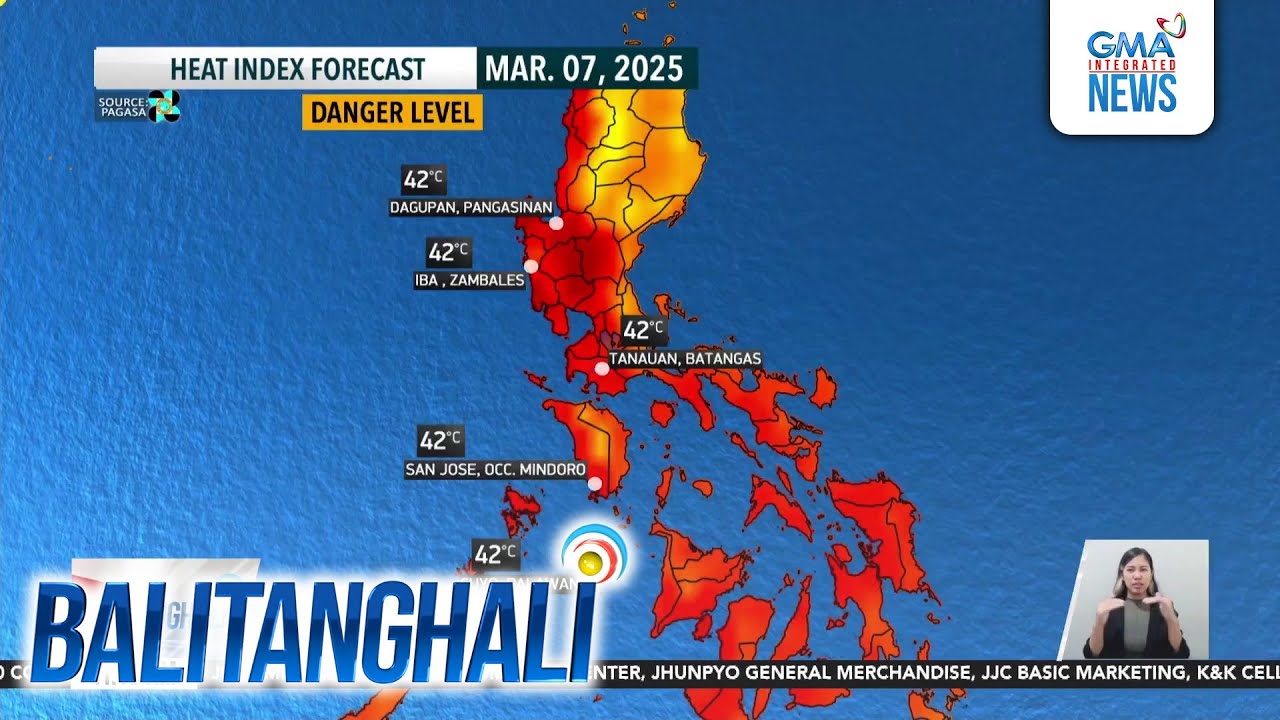 PAGASA - 5 lugar sa bansa, posibleng makaranas ng danger level na heat ...