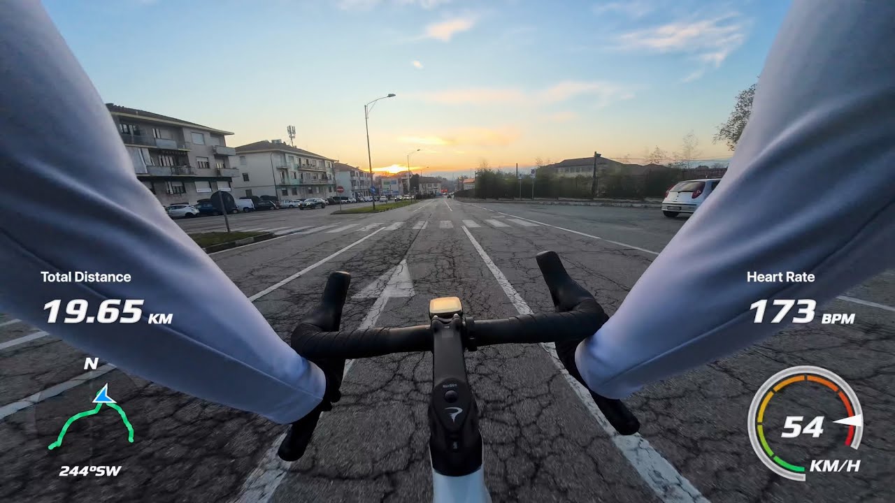 Smooth Descent POV on a Curvy Road - Torino, Italy | Ride With Me #6