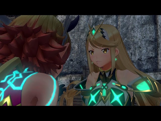 Censored Mythra Says She's Wearing Clothes | Xenoblade Chronicles 2 class=
