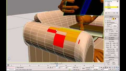 3DStudio MAX - Edit Poly Modifier / Selection Rollout / Preview Selection (3DS Max Video Tutorials)