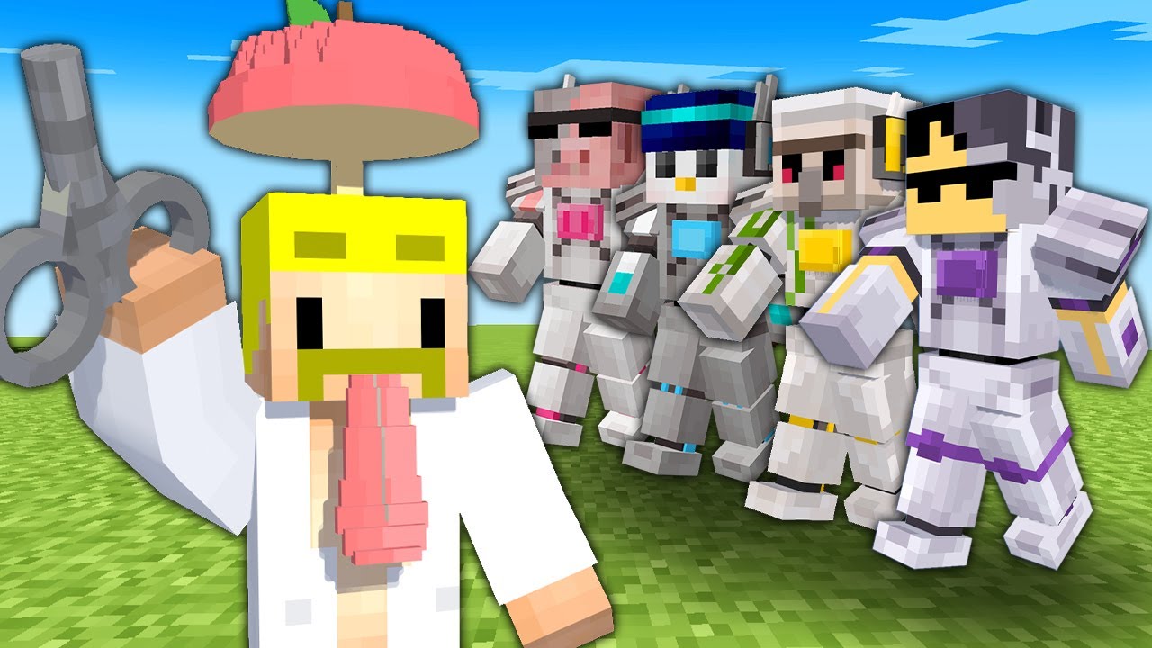 Defeating the Ender Dragon in a Cyborg World [Minecraft] - YouTube