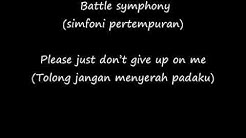 Linkin Park Lyric + Terjemahan -  Battle Sympony  - Durasi: 3:40. 