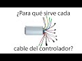 Para que sirve cada cable del controlador, cada cable tiene una funcion especifica - MagnetX