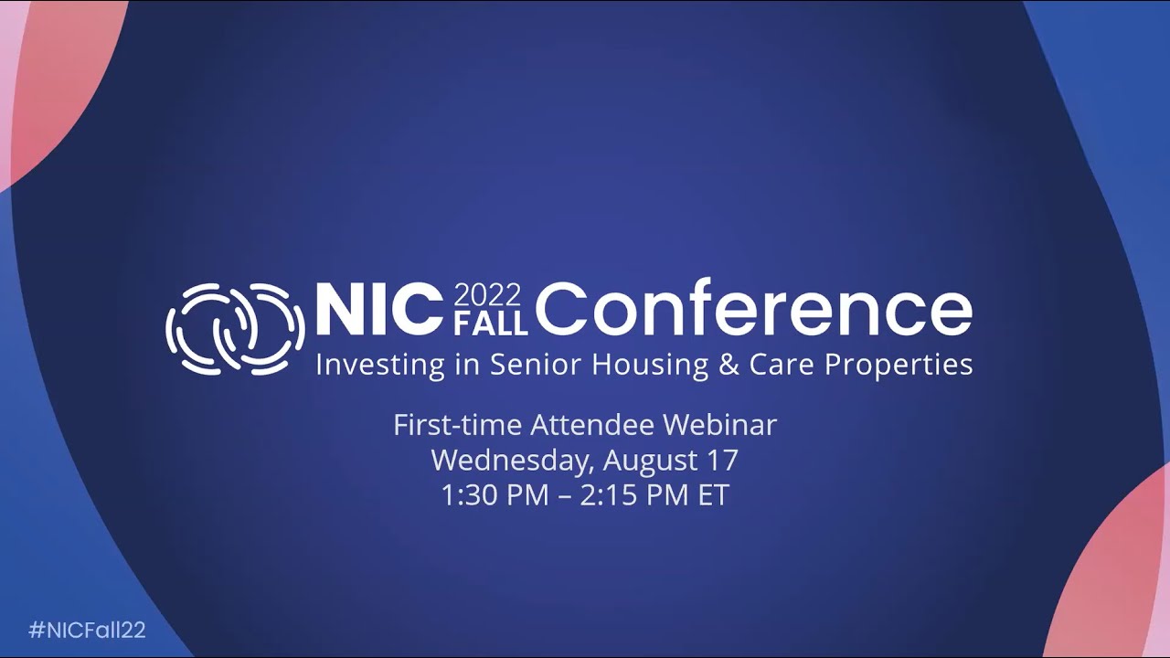 2022 NIC Fall Conference Firsttime Attendee Webinar YouTube