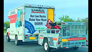 Transporting Motorcycle in a U-Haul Trailer | 15ft U-Haul Truck | Honda Crosstourer | VFR1200XD