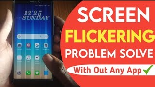 Fix 👹screen flickering on mobile screen &amp; display Line problem _ display Blinking Issues in mobile🔥