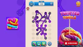 Twisted Tangle - Level 327 - Gameplay walkthrough
