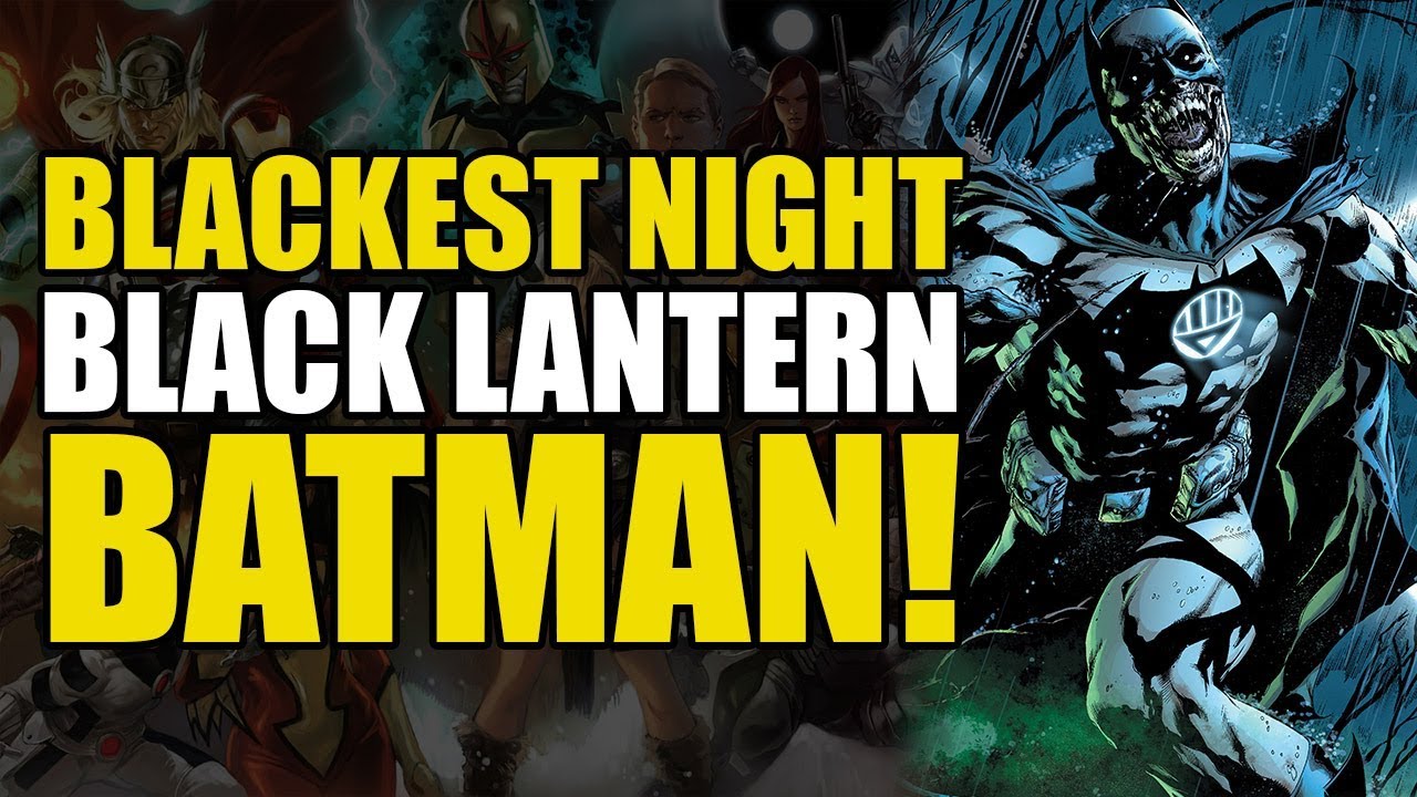 Batman Becomes A Black Lantern! (Green Lantern Blackest Night Vol 6: Batman  Rises) - YouTube