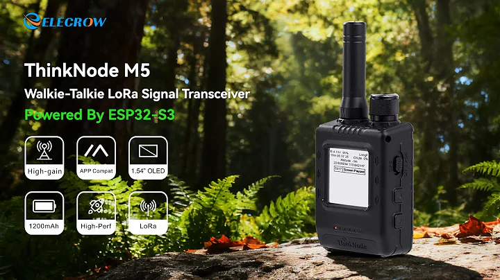 Introducing ThinkNode M5 Walkie-Talkie LoRa Signal Transceiver with GPS function