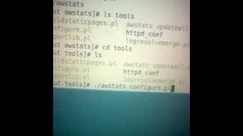 Setup Linux Awstats
