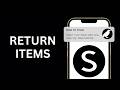 How to Return Items on Shein in Android