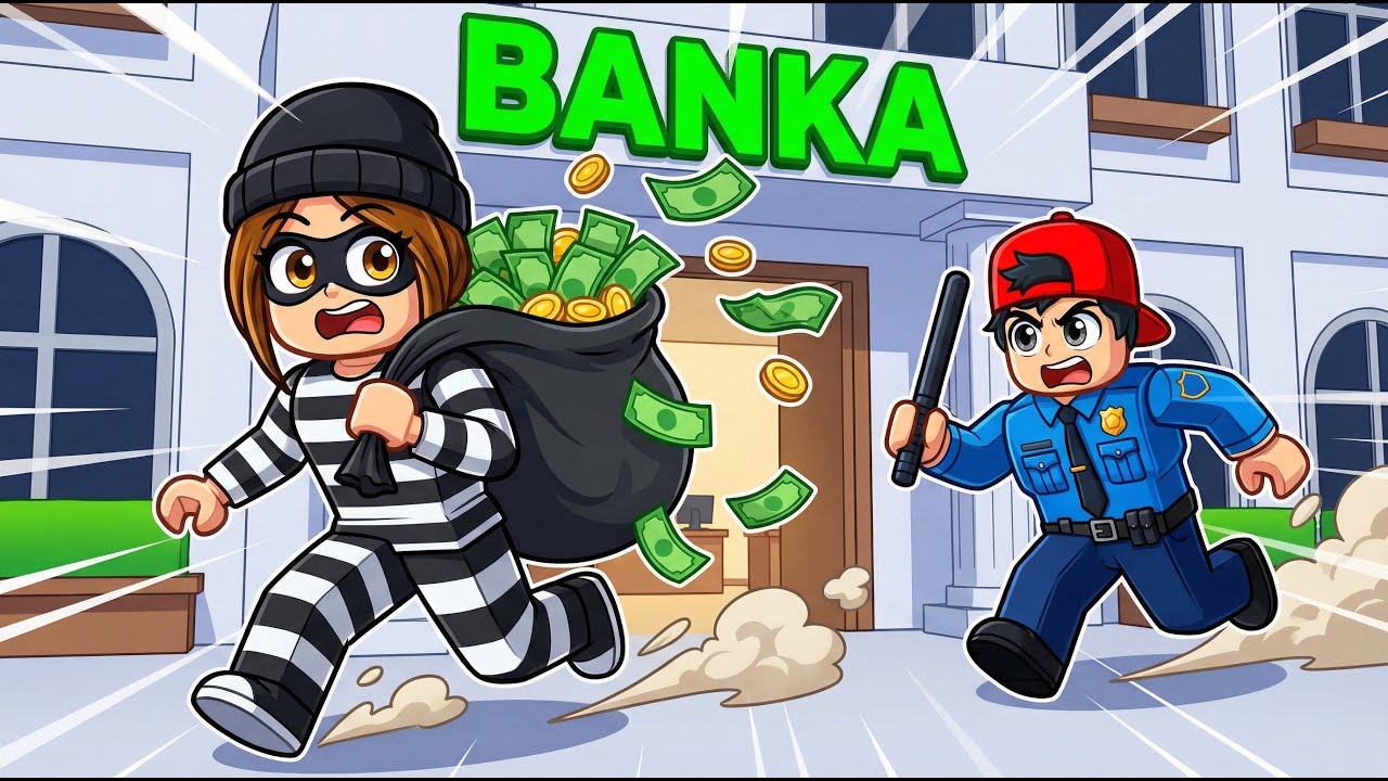 Hırsız Polis Geri Döndü 💰 Zorlu Görevler🔥Roblox Wanted