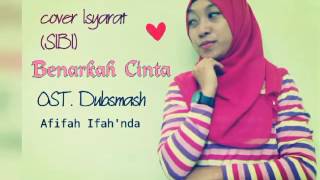 Download lagu Cover isyarat SIBI Benarkah Cinta Afifah ifah 39 nda Cover isyarat SIBI Benarkah Cinta Afifah ifah 39 nda