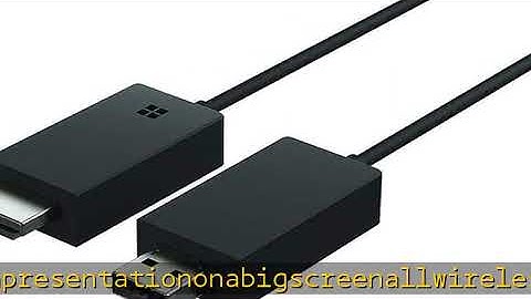 Microsoft Wireless Display V2 Adapter - Black