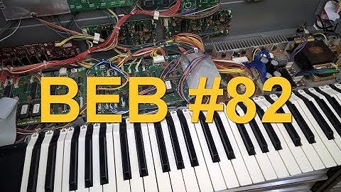 BEB #82: Korg DSS-1 Synthesizer Keyboard Teardown (What