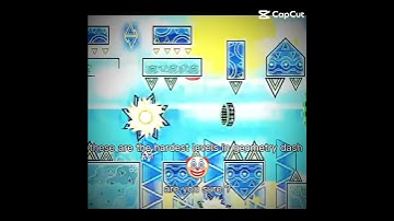 these are the hardest levels in geometry dash  #tidalwave #geometrydash #shorts #shortvideo #ton618