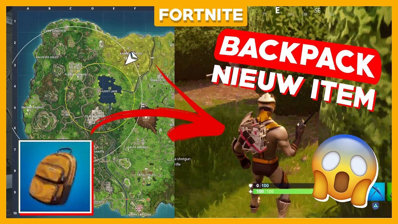 red and green backpack