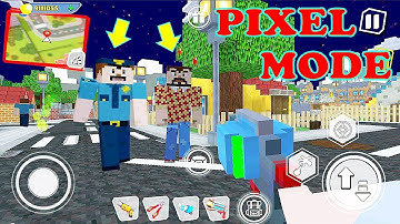 Dark Riddle PIXEL MODE Updater ( All Skins ) Gameplay Dark Riddle : Part 13