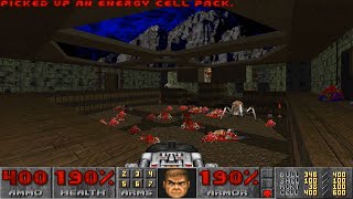 Doom Memento Mori (1995) D2ALL Full Game UV Max Speedrun 3:21:56 100% Kills 100% Secrets