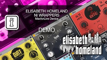 DEMO - NI Wrappers - MaxforLive Devices for Ableton Live by Elisabeth Homeland